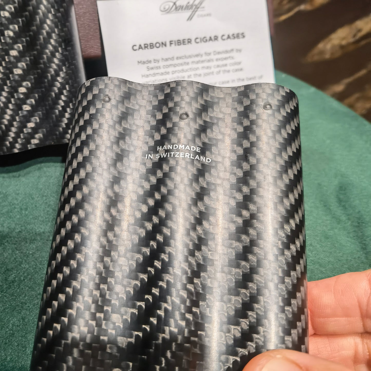 Davidoff Carbon Cigar Case XL-3