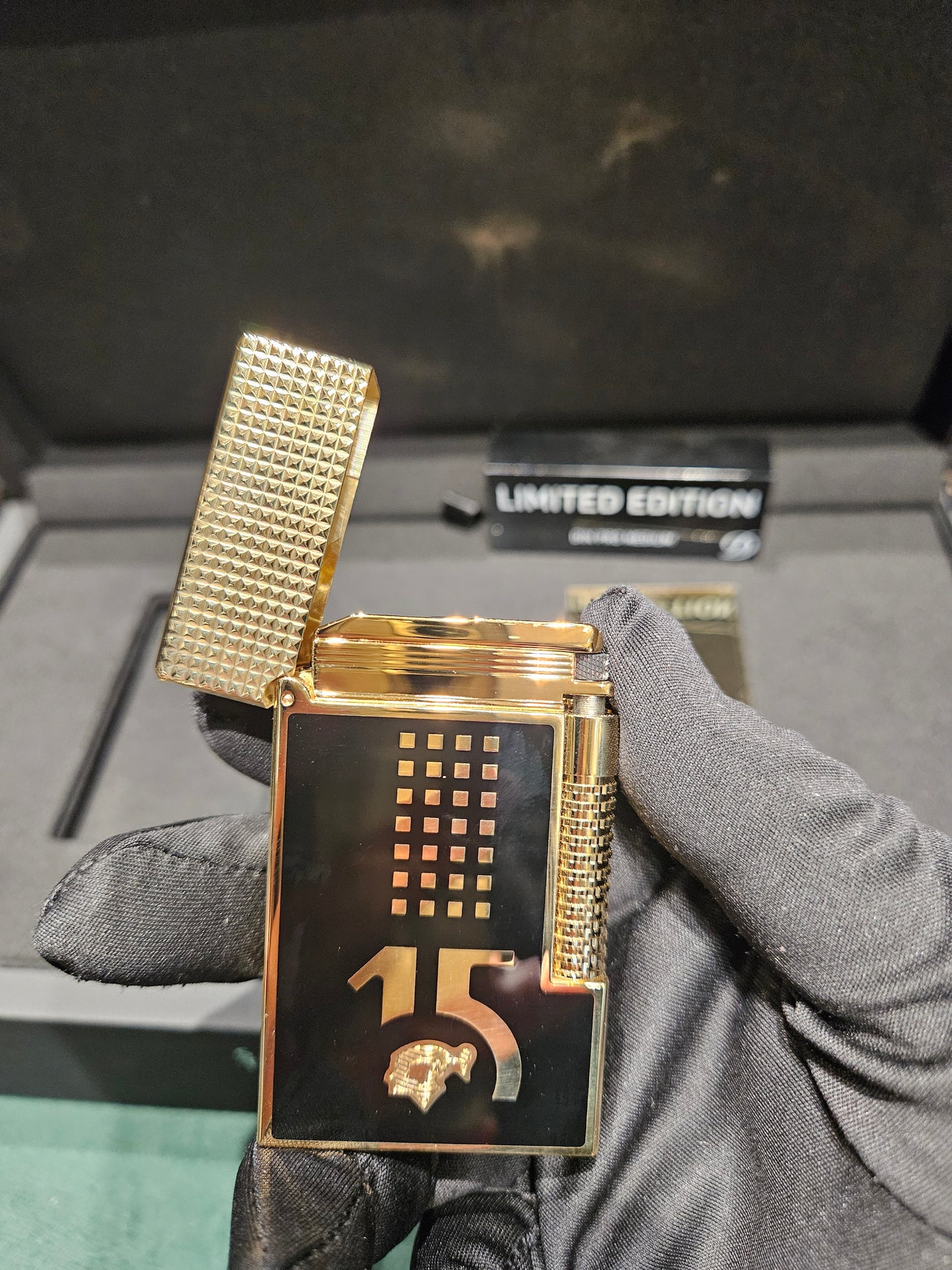 S.T. Dupont Le Grand COHIBA BEHIKE 15th Anniversary Lighter Limited Edition