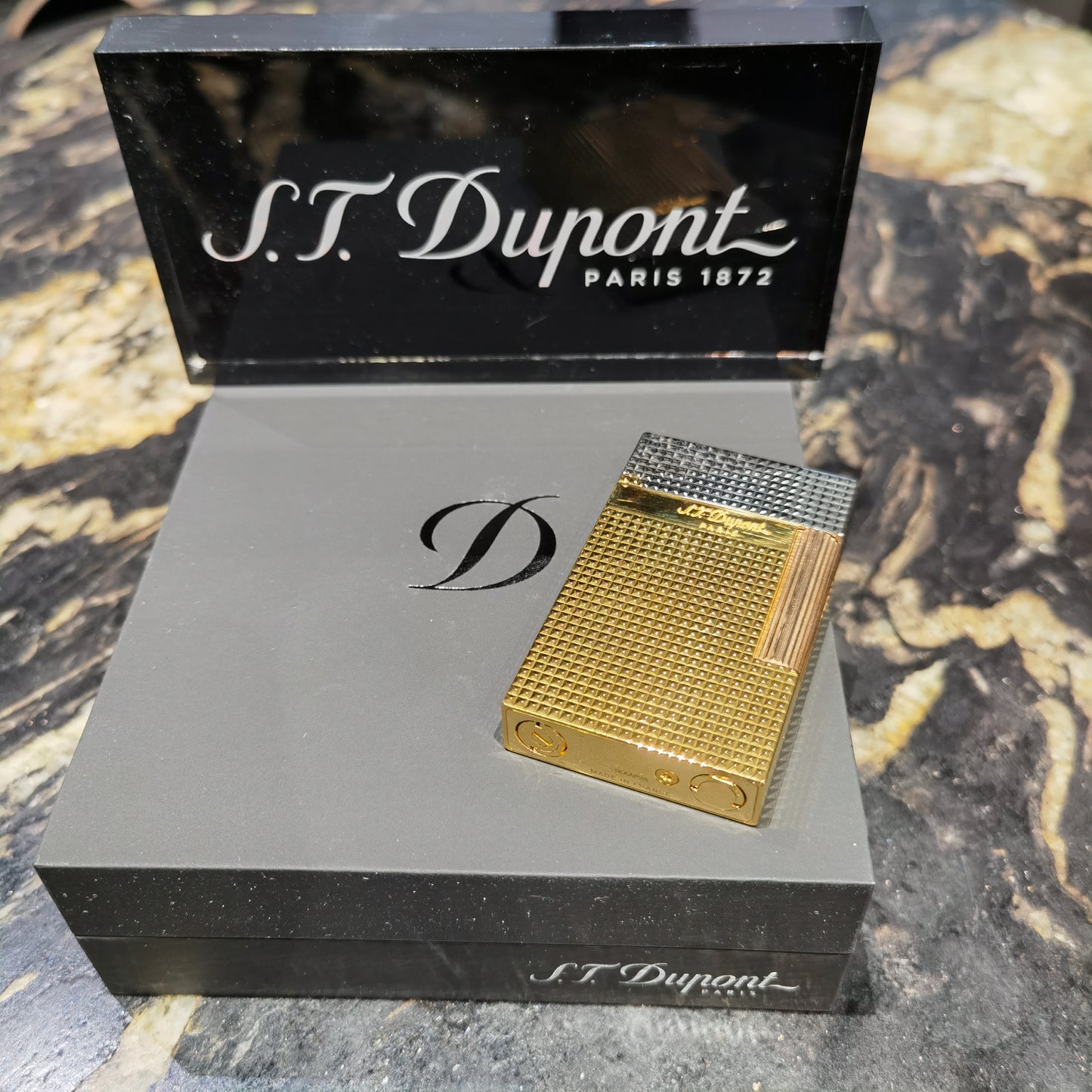 S.T. Dupont LIGNE 2 LIGHTER Golden Hour 150th Anniversary Limited Editon