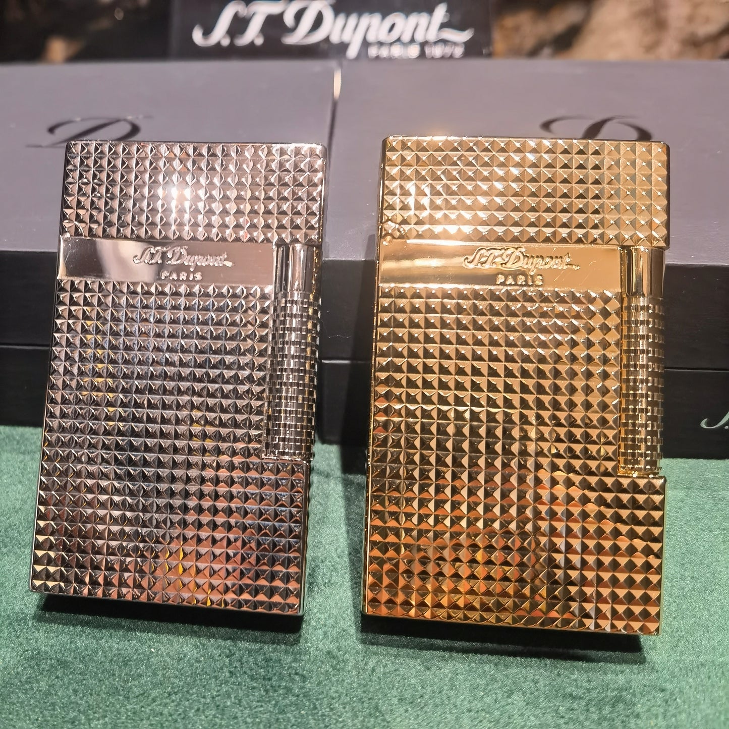 S.T. Dupont Le Grand Lighter Diamond Head