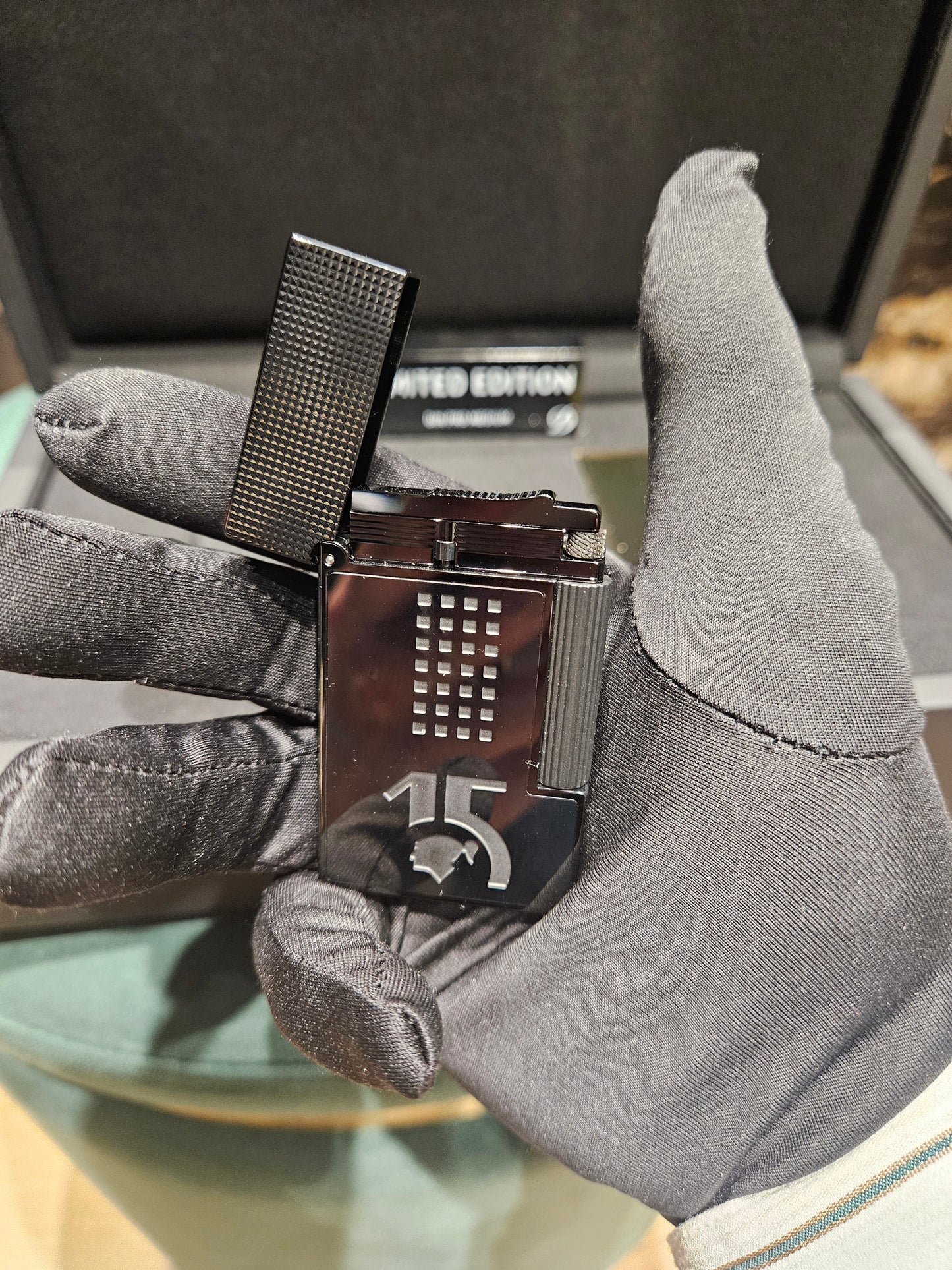 S.T. Dupont Ligne 2 Lacquered lighter COHIBA BEHIKE 15th Anniversary Limited Edition