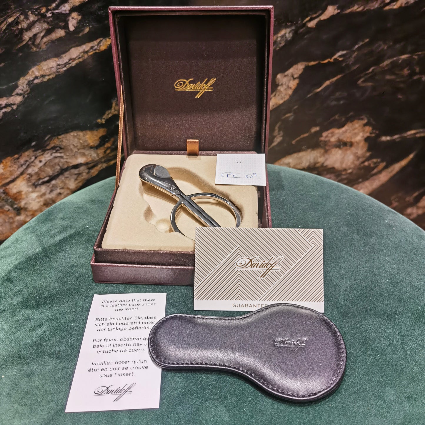 Davidoff Scissors Pocket Cigar Cutter