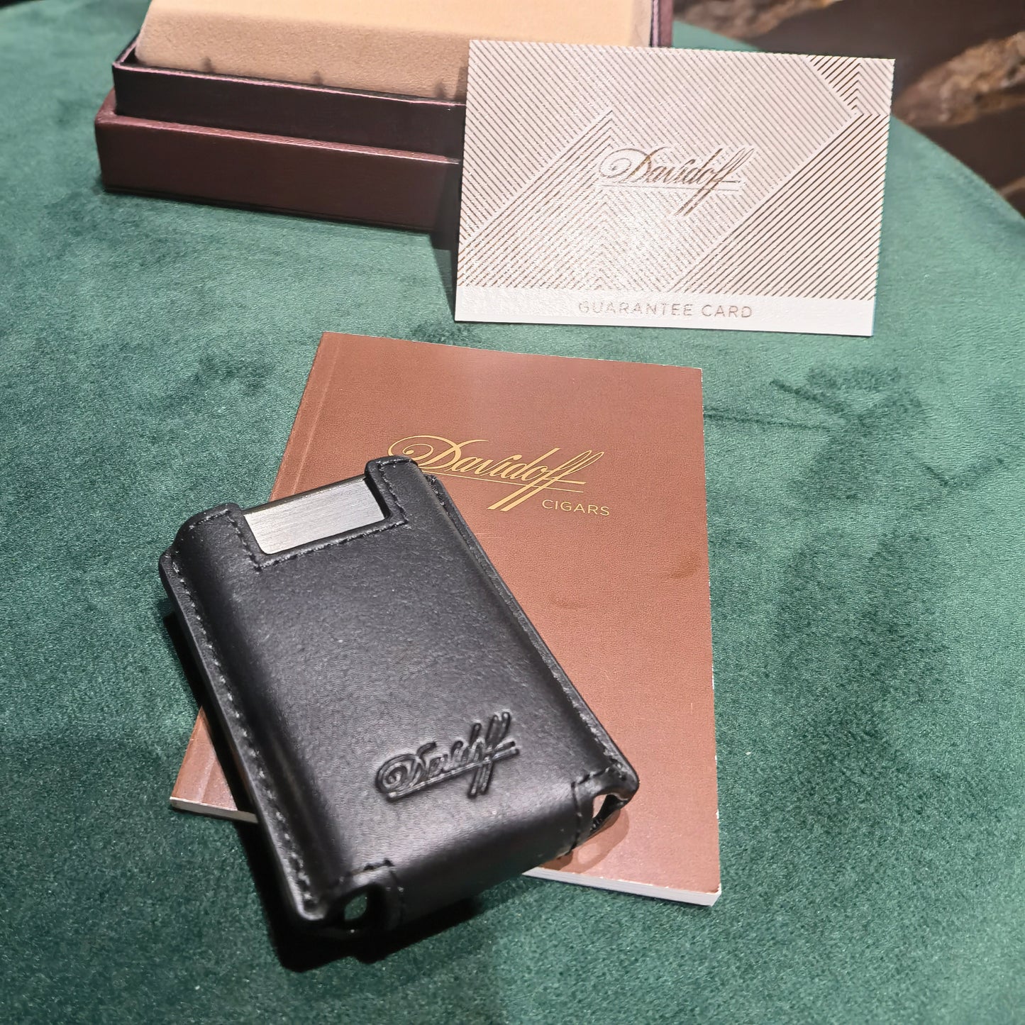 Davidoff Jetflame Lighter Palladium Coated