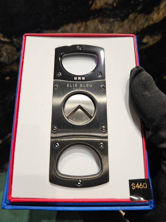 Elie Bleu V-shaped Double Blade Cigar Cutter