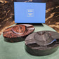 Elie Bleu Obsidian Ashtray Oval For 2 Cigars