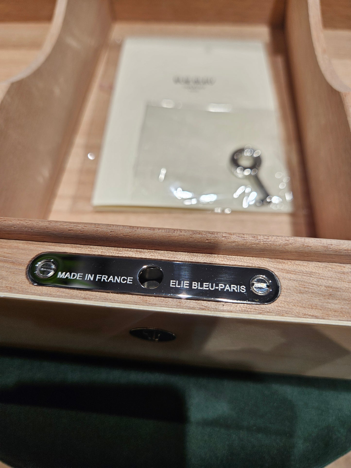 Elie Bleu Cigar Humidor Cuban Flag Limited Edition