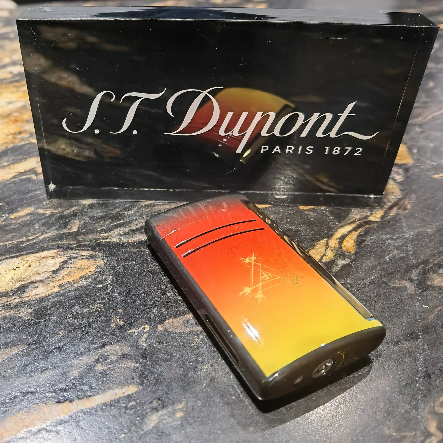 S.T. Dupont Maxijet Montecristo Le Crepuscule Limited Edition Cigar Lighter