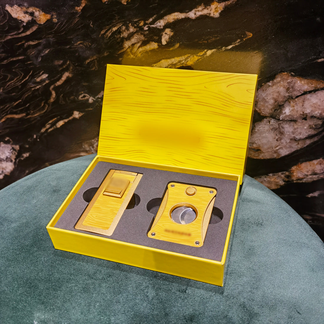 Partagas Cigar Cutter & Lighter Gift Set Double Bay Cigar & Pipe